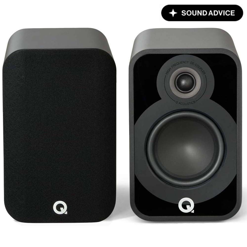 Q ACOUSTICS 5020 Raf Tipi Hoparlör Mat Black (Çift)